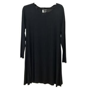 NWT West Loop Black Shift Dress Women's size XL